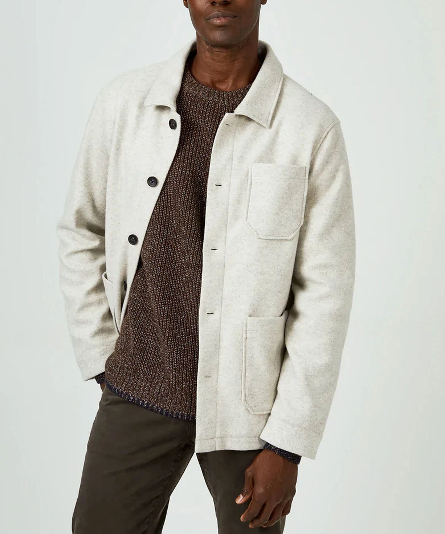 7 Diamonds Generation Chore Coat – Ecru: Dein neuer Lieblings-Allrounder in edlem Creme!