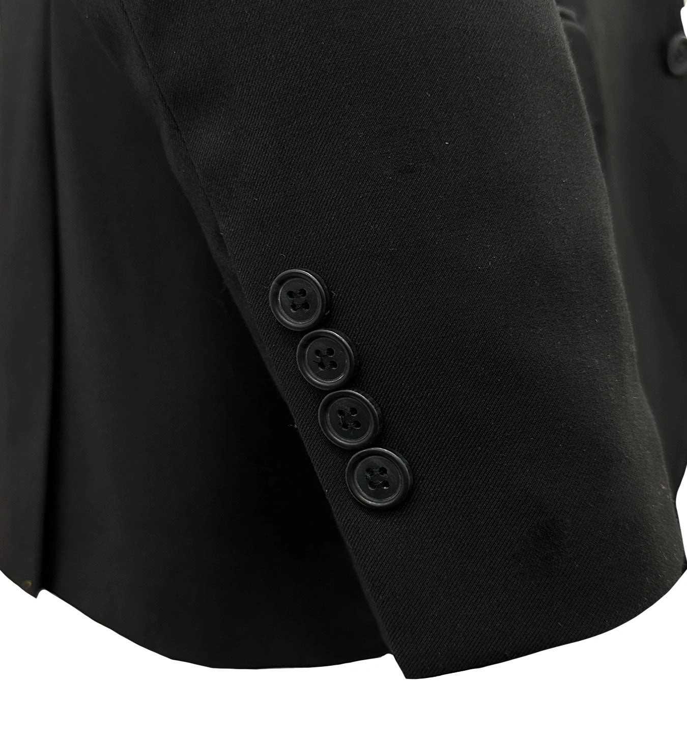 Angelo Rossi: Schwarzer Modern Fit Anzug mit Weste – Eleganz für jeden Anlass.